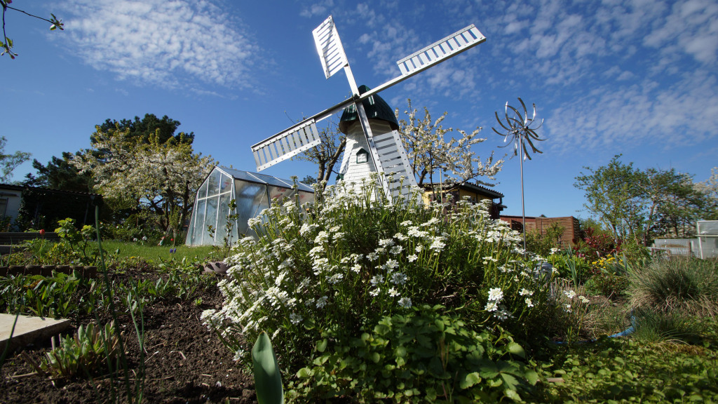 Meine Windmühle und das Windspiel