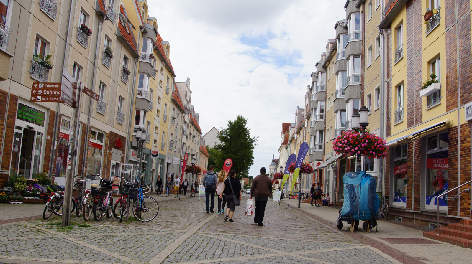 Greifswald - Fußgängerzohne
