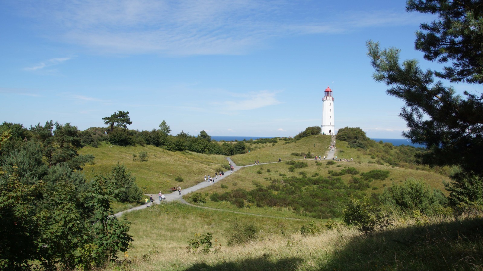 Blick auf den Leuchtturm