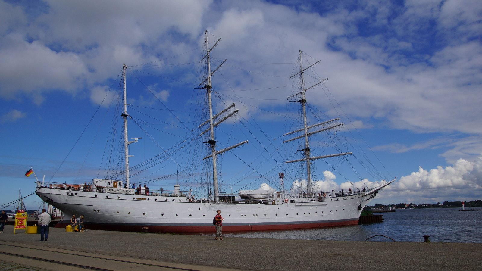 Im Hafen von Stralsund