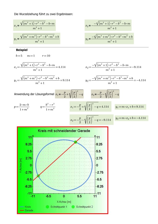 Formelumstellung Gleichung Kreis mit Gerade_Seite_2